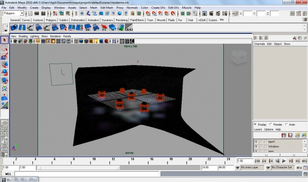 Creation of City in Space: Step 7